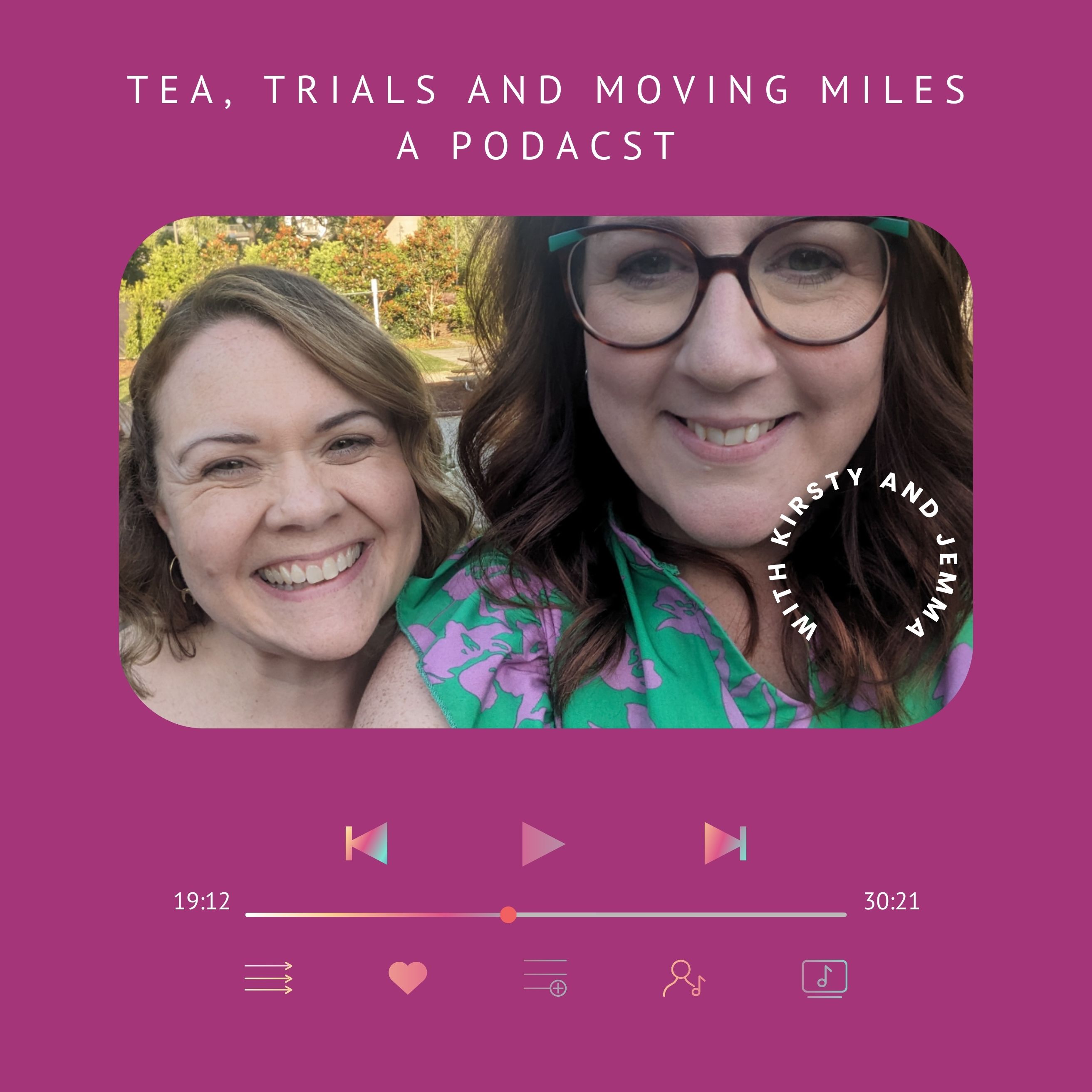 Tea, Trials and Moving miles-A Podcast