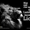riseNriseagaintill lambsbcomelions