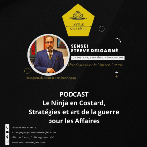 PODCAST Le Ninja en Costard, Stratégies et art de la guerre pour les Affaires