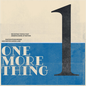 One More Thing