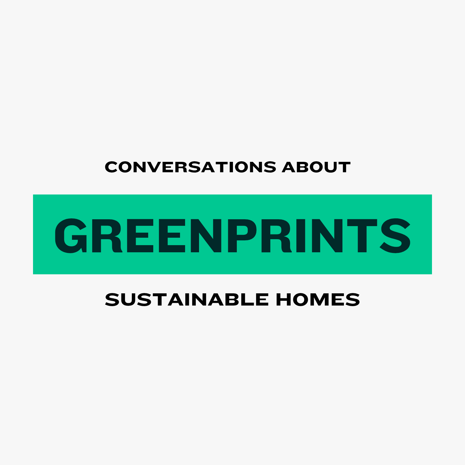 Greenprints - Conversations about Sustainable Homes cover art