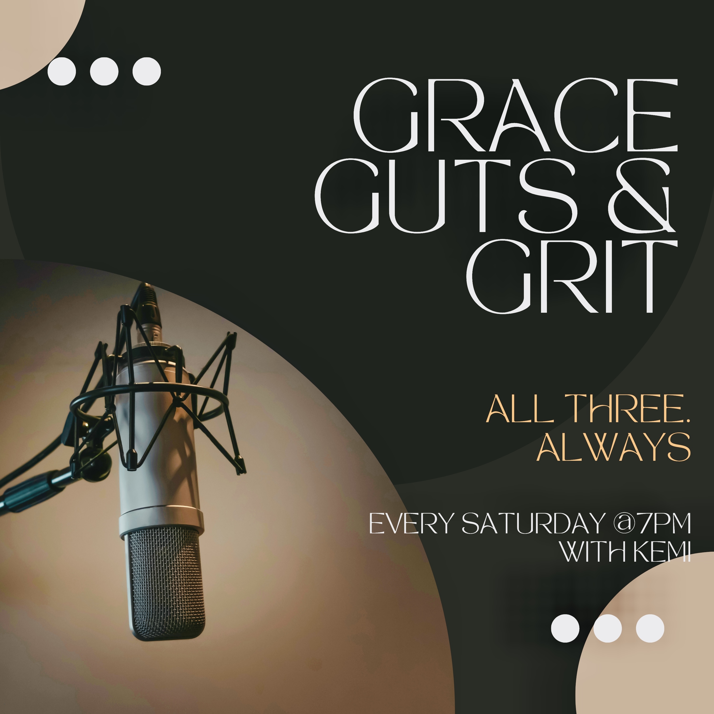 Grace, Guts & Grit Podcast Cover