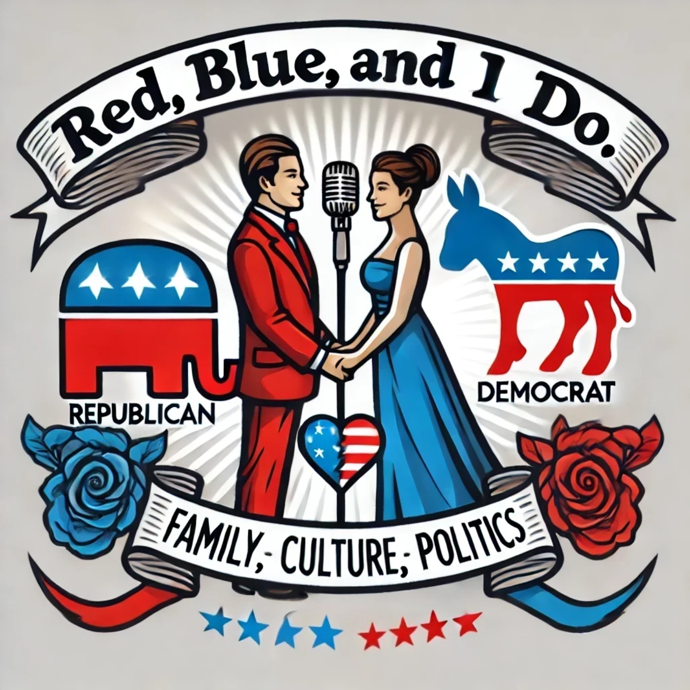 Red, Blue, & I Do