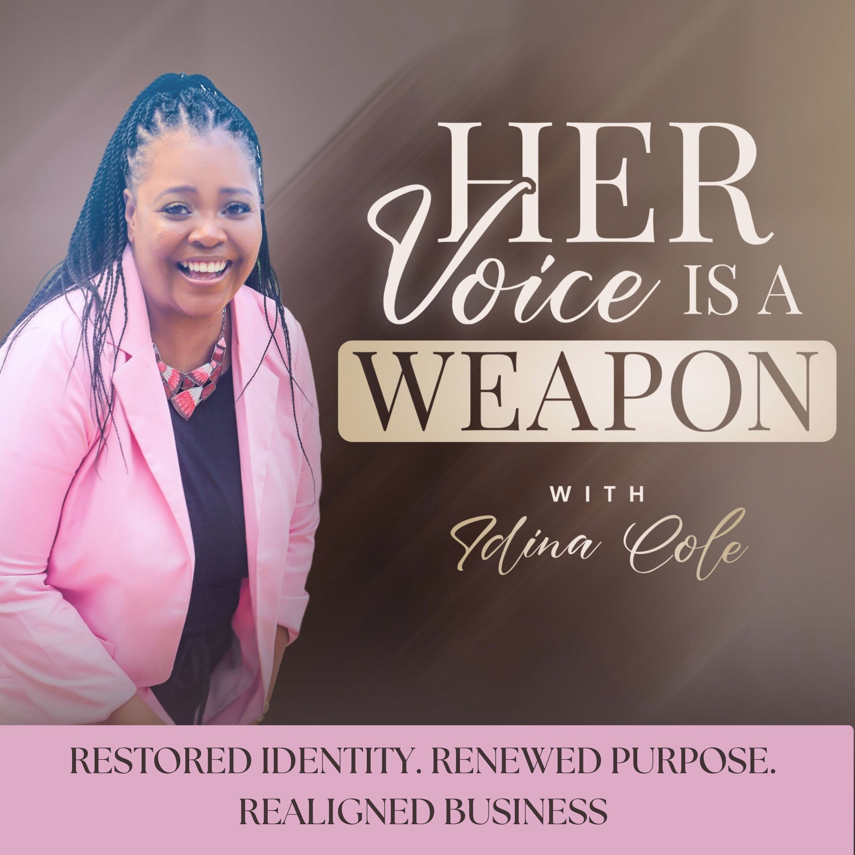 Her Voice Is a Weapon™ | Identity, discernment, and the responsible use of your voice in life, leadership, and calling.
