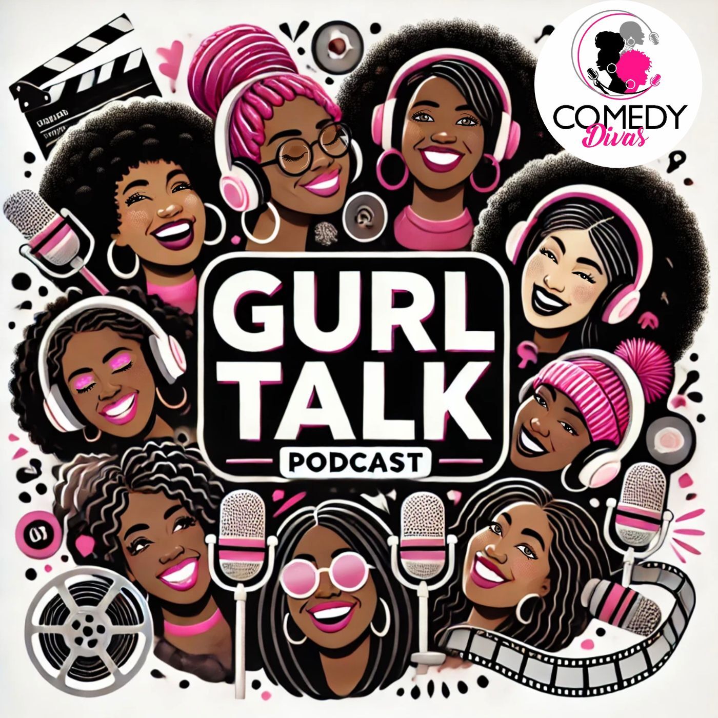 🎙️ Comedy Divas Gurl Talk Podcast | Real Talk, Big Laughs, and Unfiltered Stories 🎭
