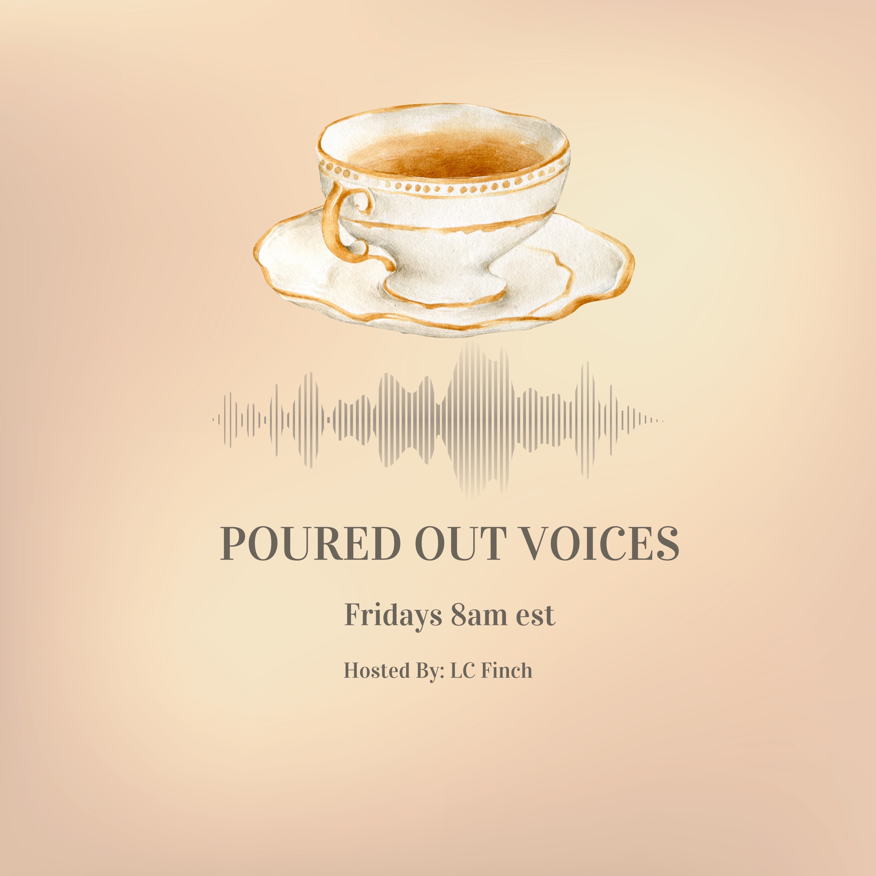 Poured Out Voices podcast artwork