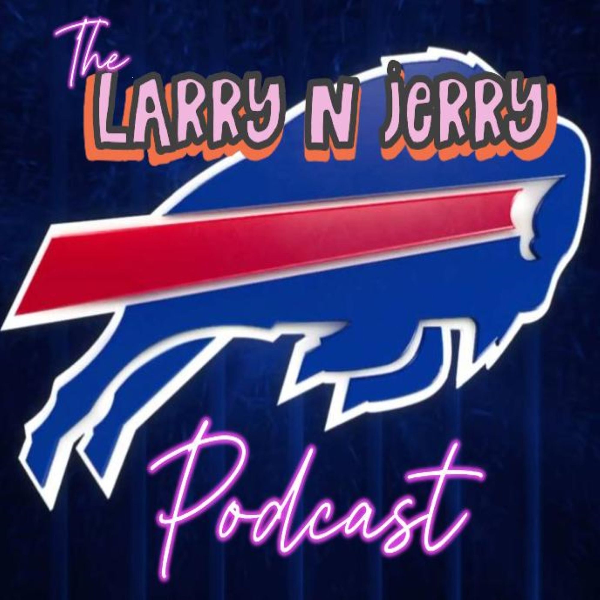 The Larry and Jerry Show 2025 podcast artwork