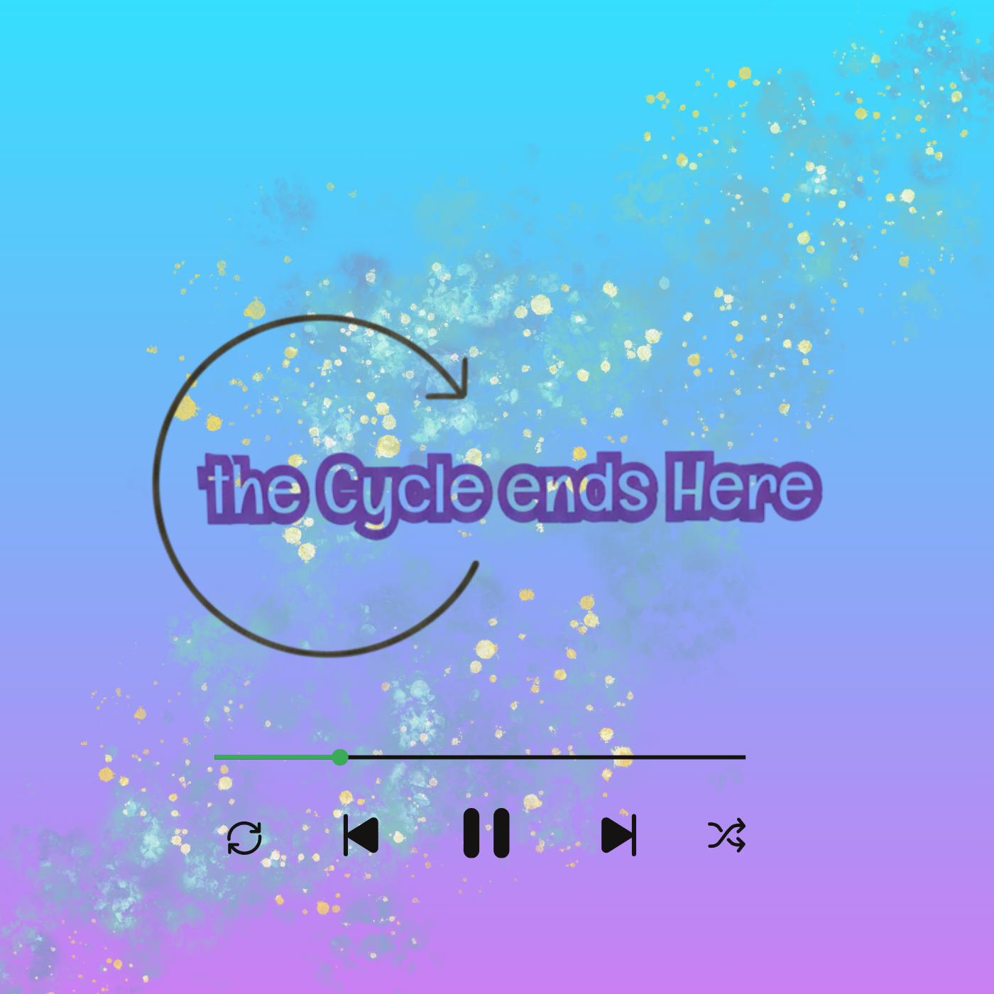 The Cycle Ends Here podcast artwork
