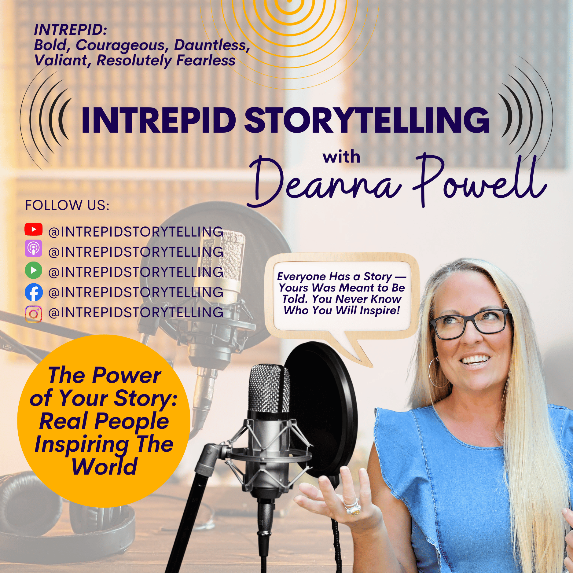 Intrepid Storytelling podcast artwork