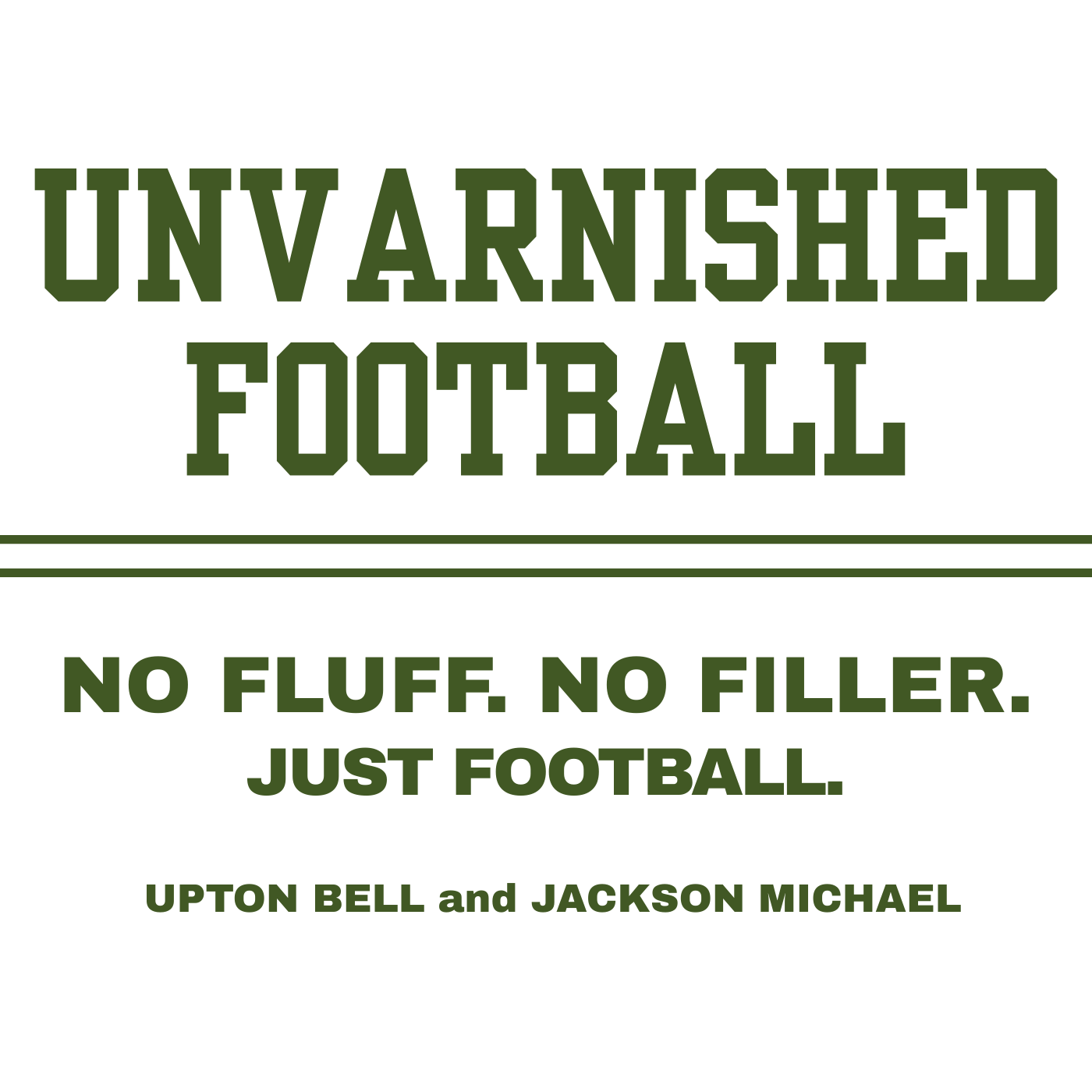 Unvarnished Football podcast artwork