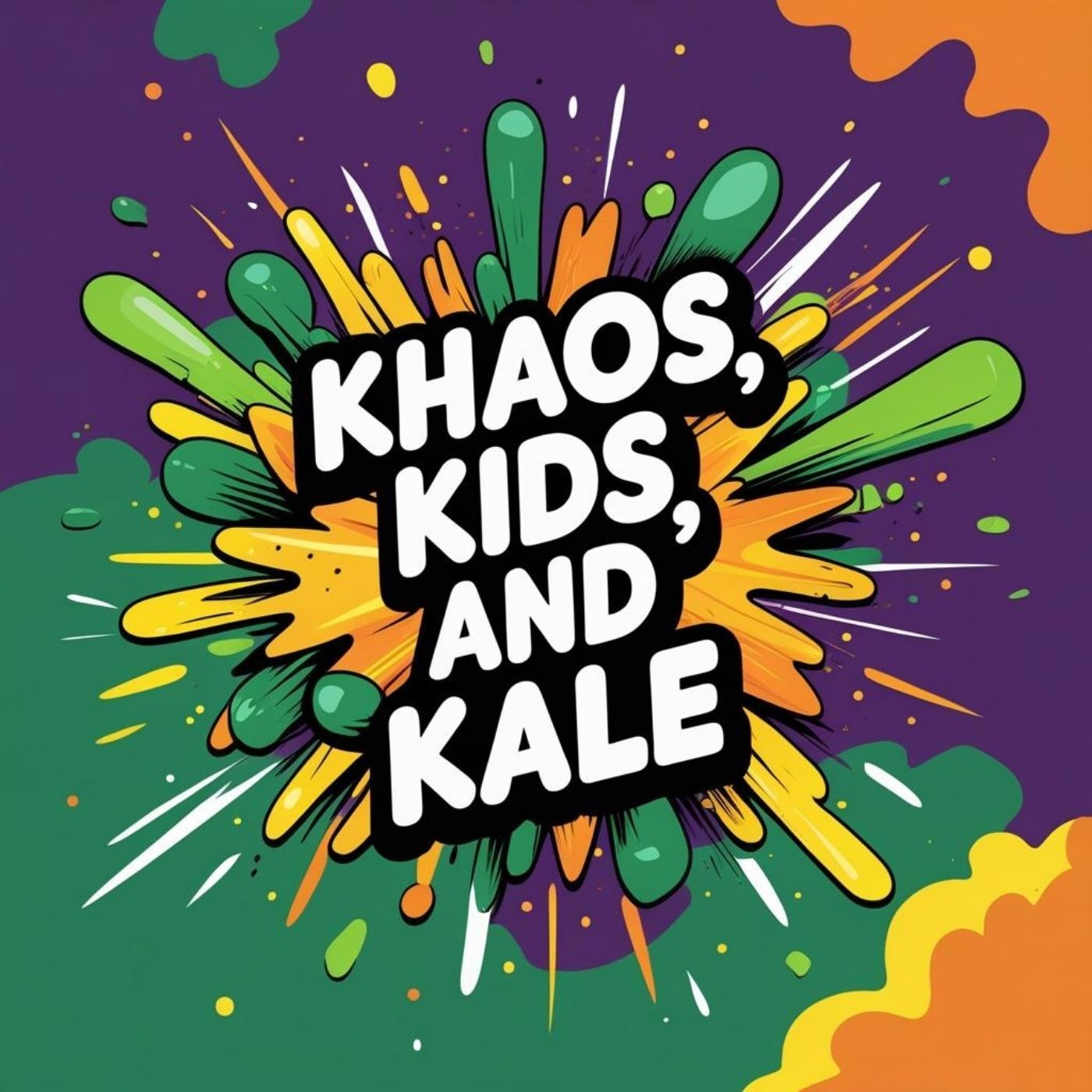 Khaos, Kids & Kale podcast artwork