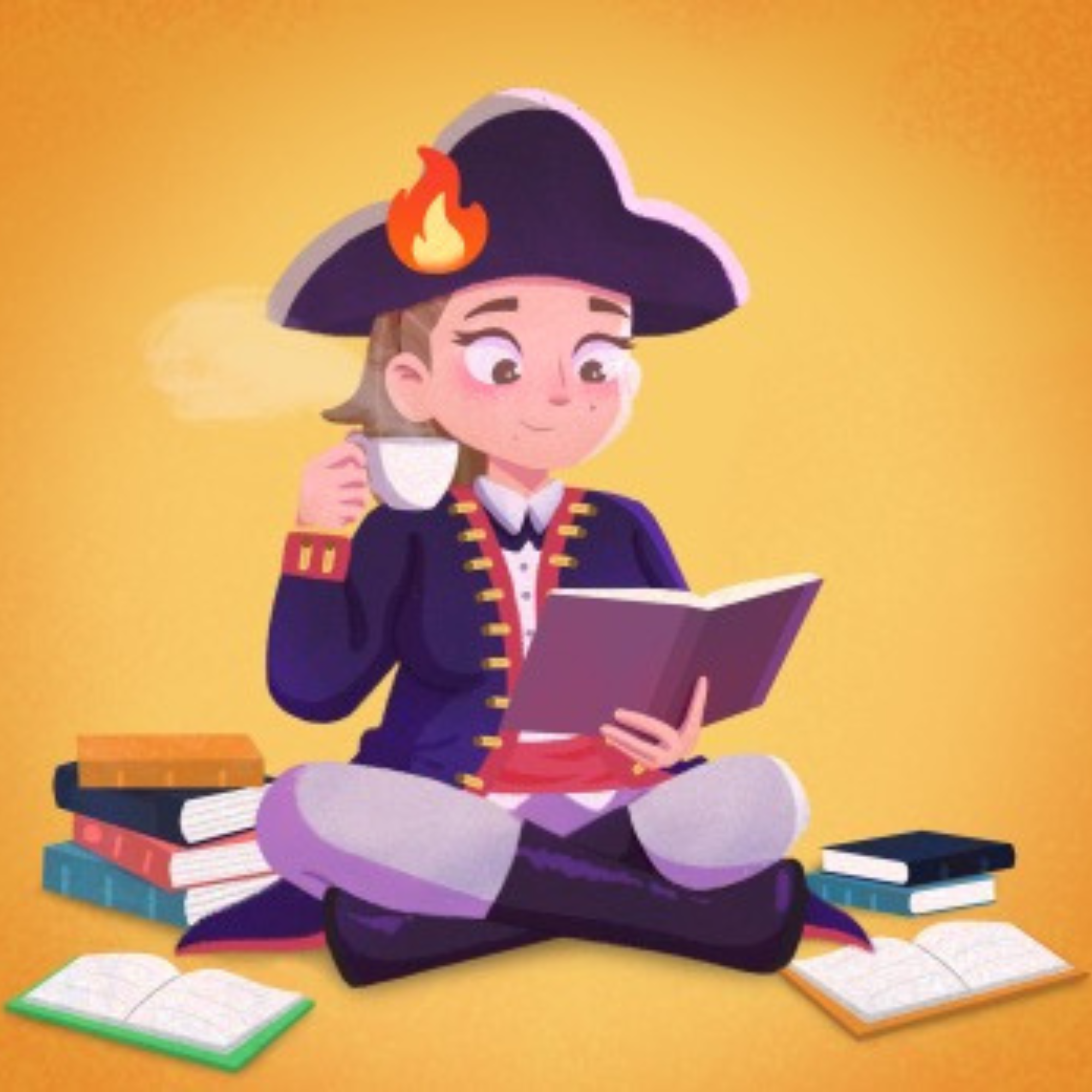 Aun Fyre for History podcast artwork