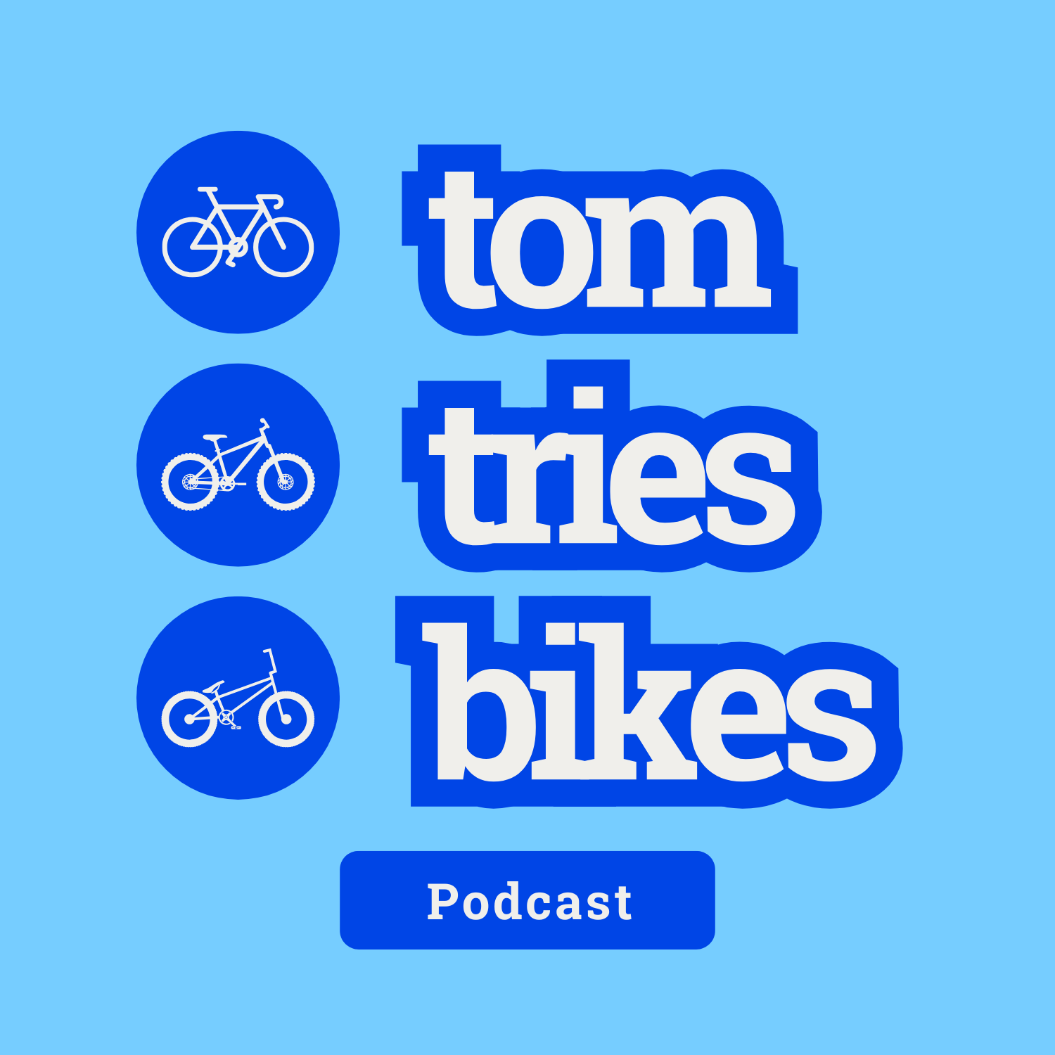 Tom Tries Bikes cover art