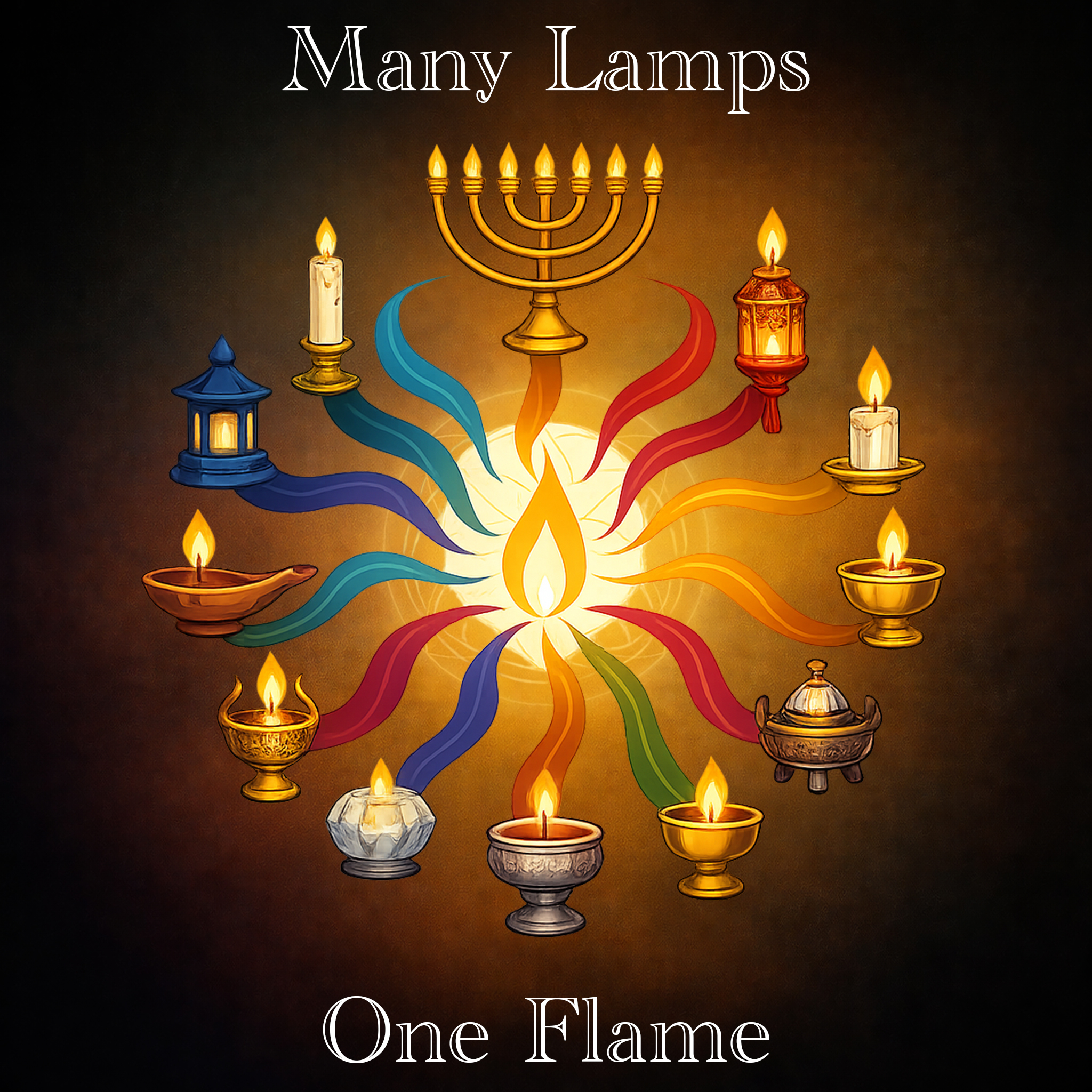 Many Lamps, One Flame podcast artwork