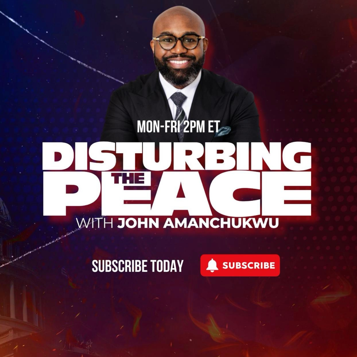 Disturbing The Peace with John Amanchukwu cover art