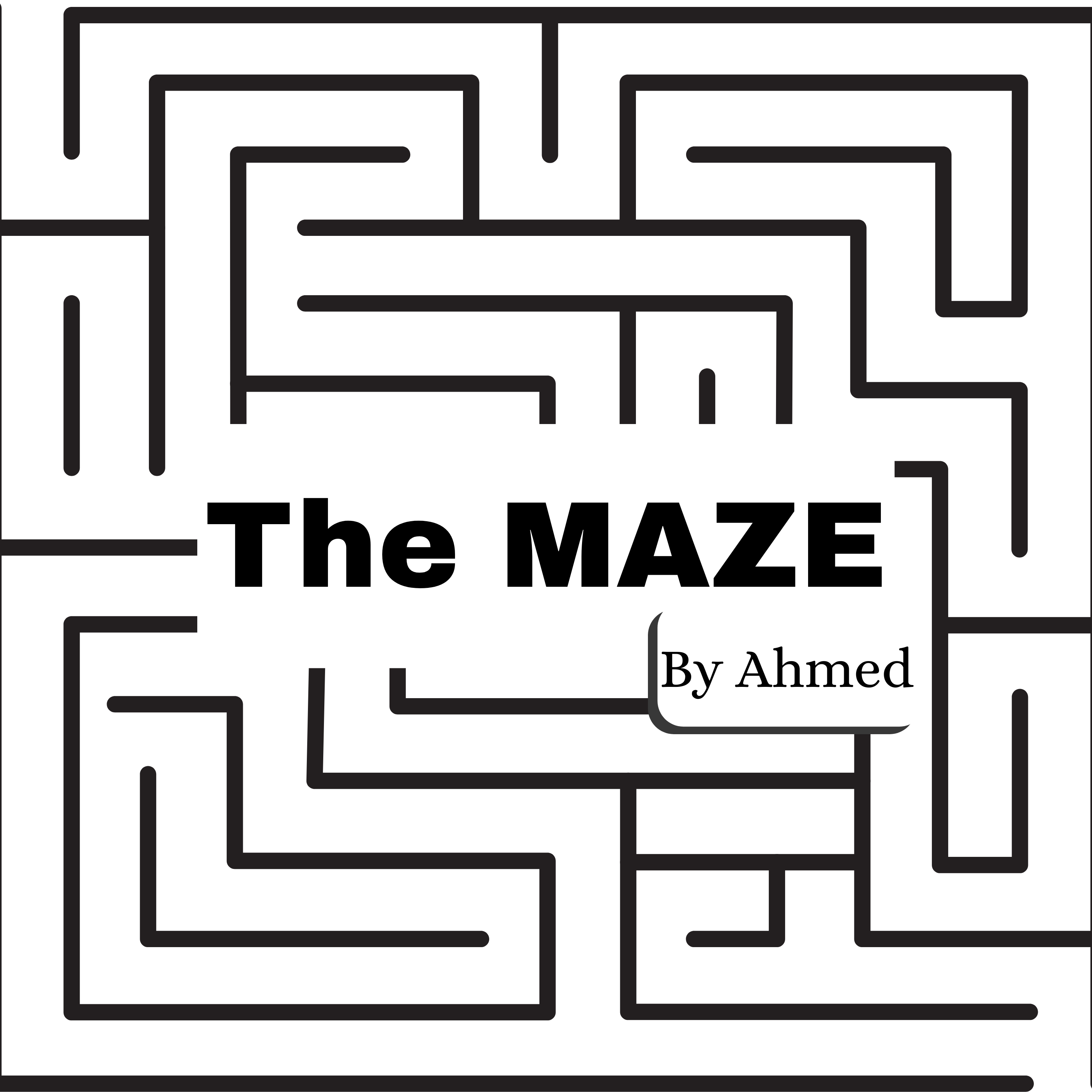 The MAZE cover art