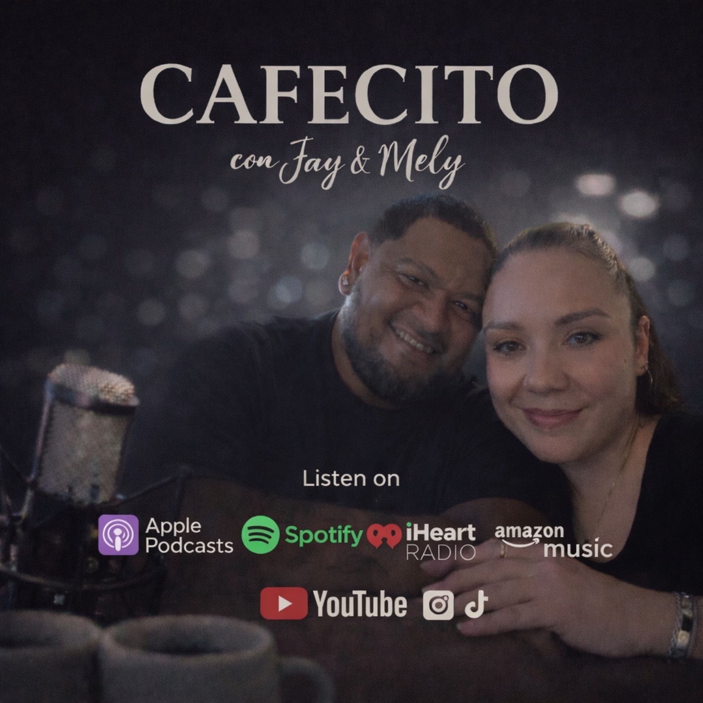 Cafecito con Jay y Mely podcast artwork