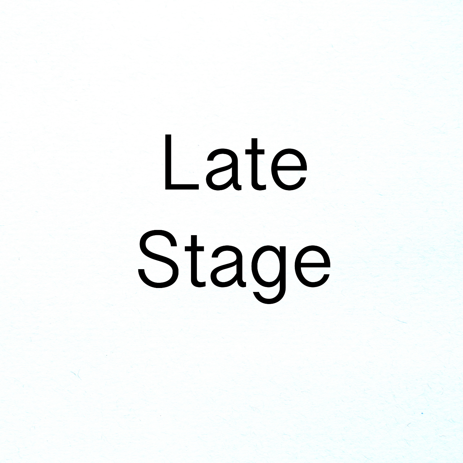 Late Stage