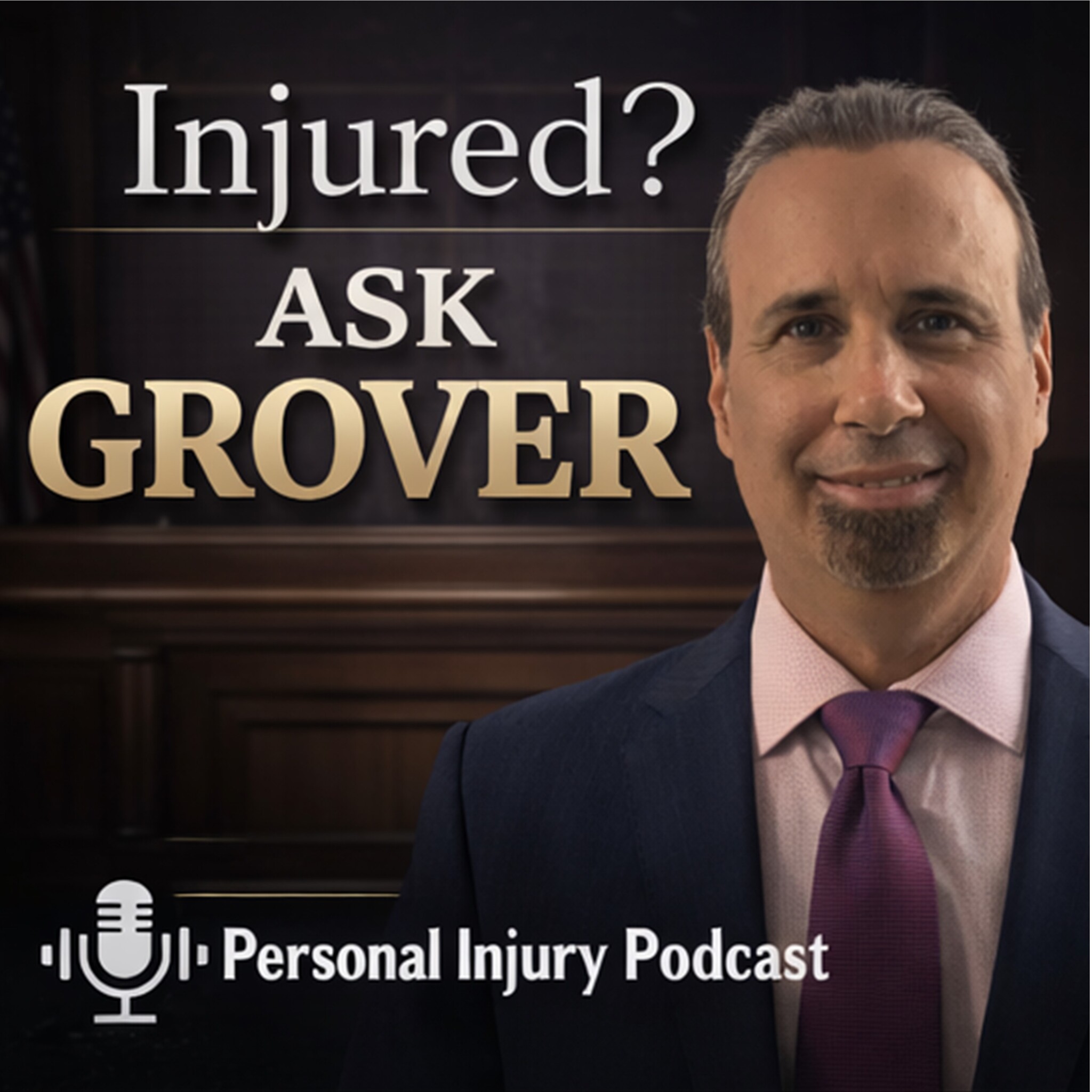 Injured? Ask Grover podcast artwork