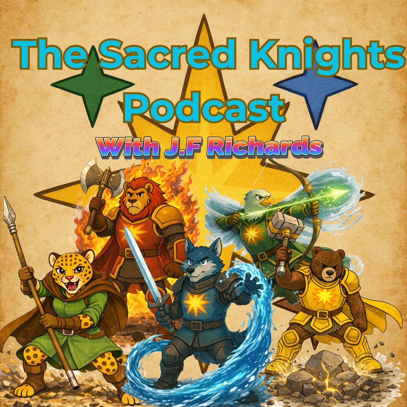 The Sacred Knights Podcast with J.F Richards