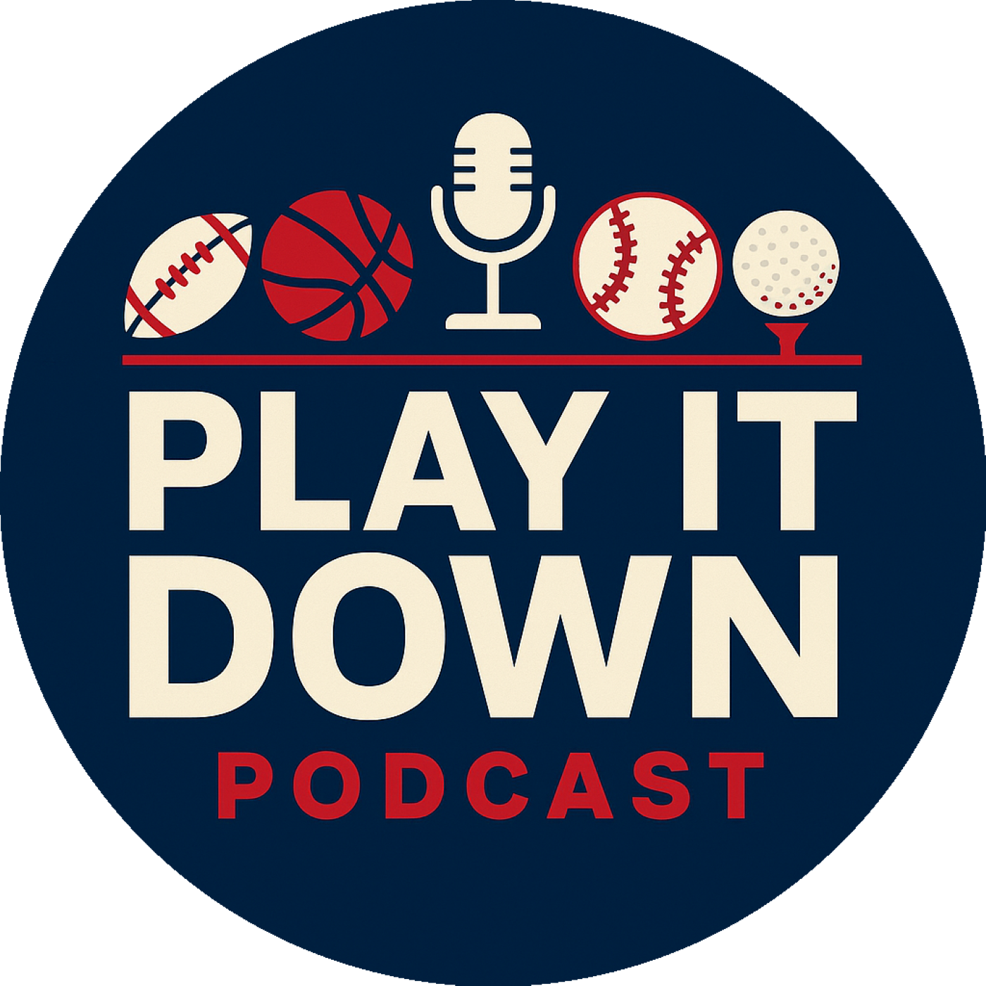 Play It Down Sports Podcast podcast artwork