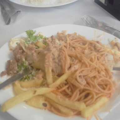 Batata e Macarrão 🍟🍝