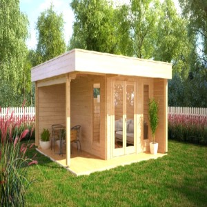Welches ist die einfachste und schnellste Methode, ein kleines Gartenhaus aus Holz zu bauen?