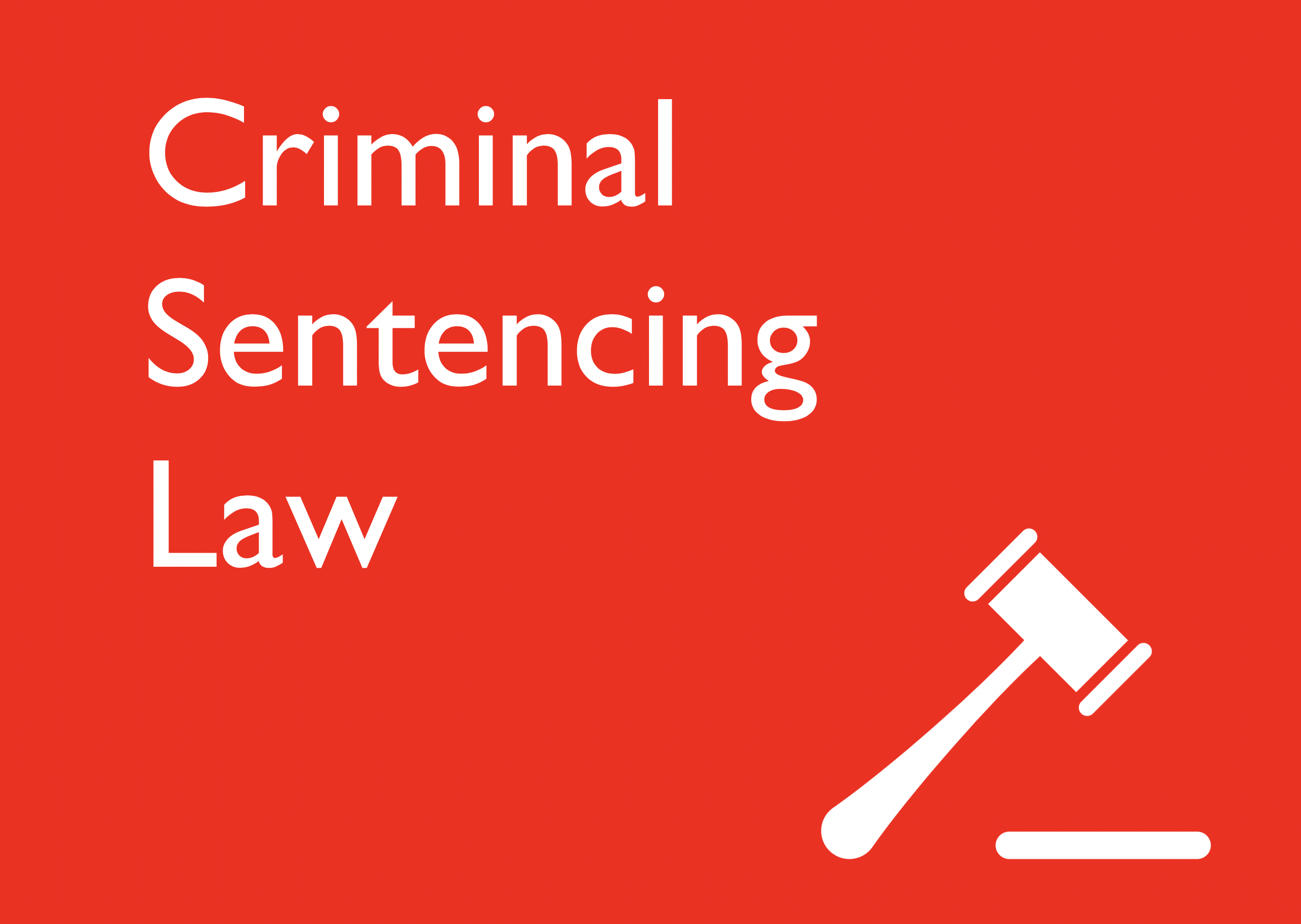 Criminal Sentencing Law