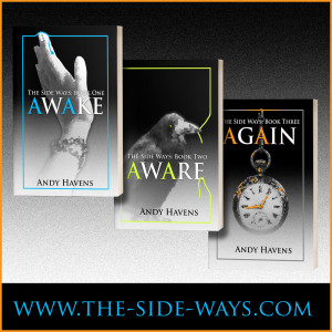 The Side Ways, Book 1: Awake. Chapter 4, "Flight," Part 1.