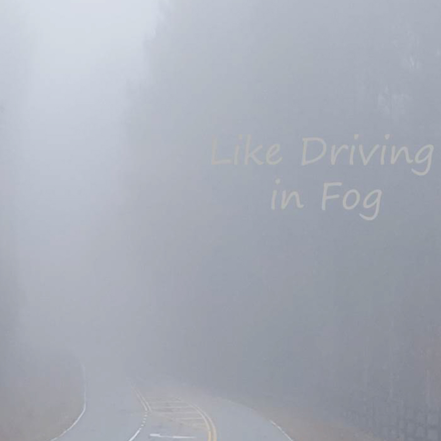 Like Driving in Fog