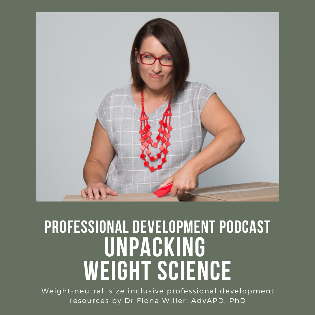 Unpacking Weight Science