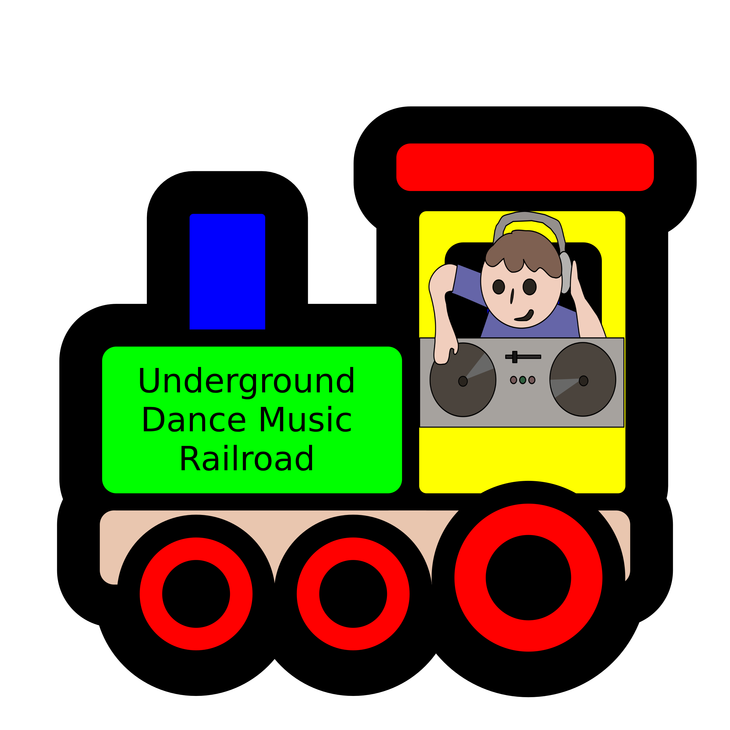 The Underground Dance Music Railroad