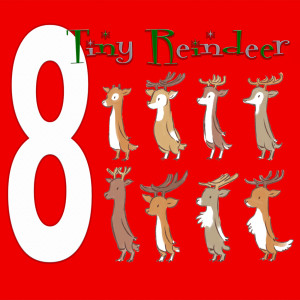 8 Tiny Reindeer