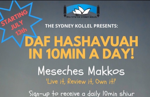 Daf Shavua - Sydney Kollel