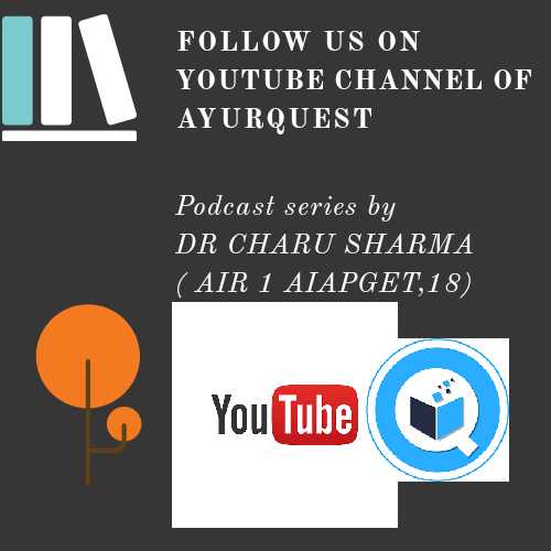 AIAPGET Ayurveda 2019 : Podcast series by DR CHARU SHARMA ( AIR 1 - AIAPGET)