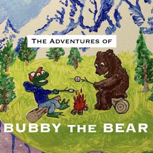 Bubby the Bear pushes the Big Red Button