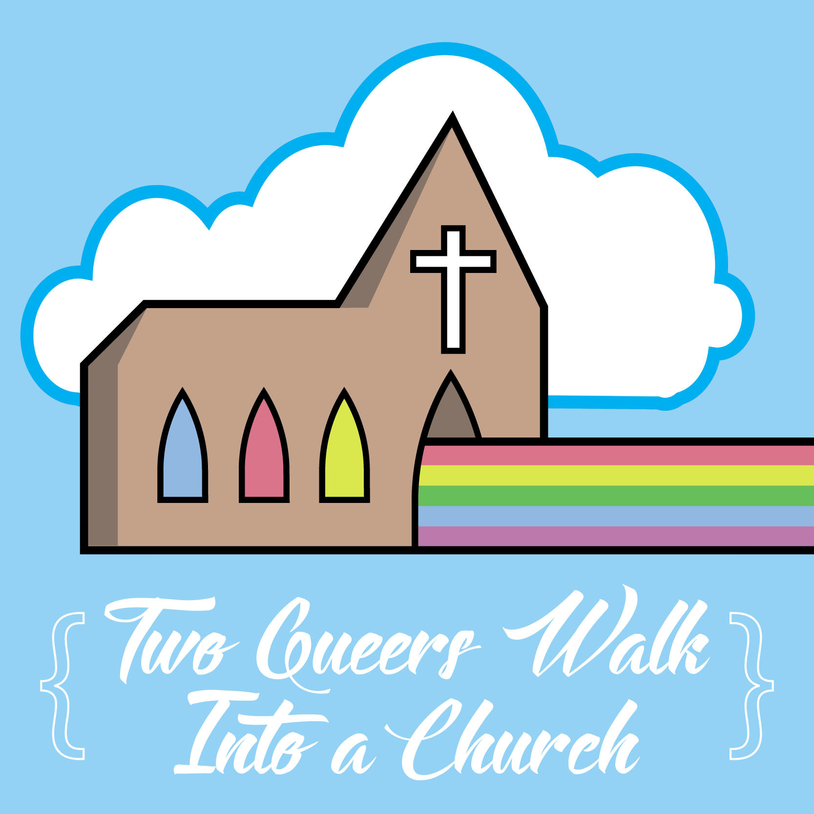 Two Queers Walk Into a Church