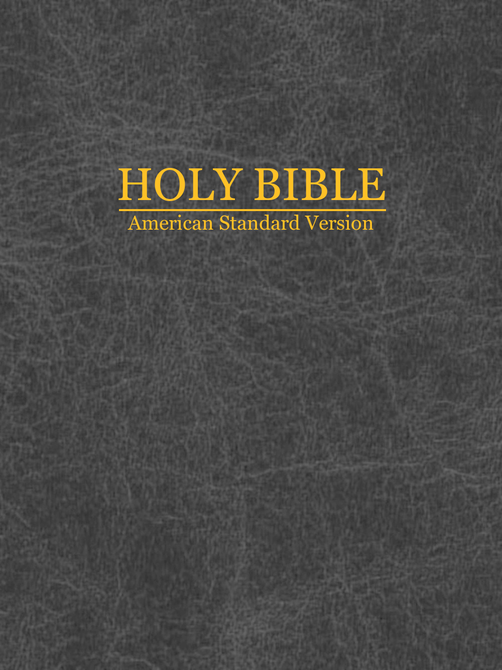 The Bible, American Standard Version (ASV) - Genesis