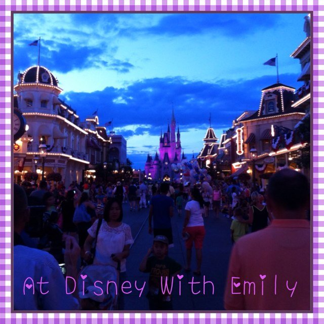 At Disney With Emily