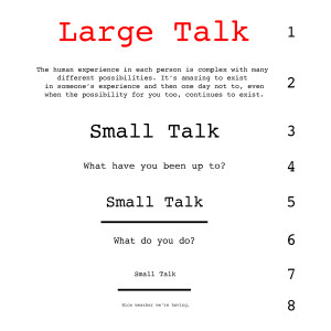 Large Talk