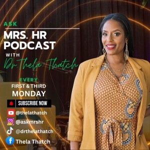 The Ask MRS HR Podcast - Episode 1: The Diddy Dilemma (Audio Only)