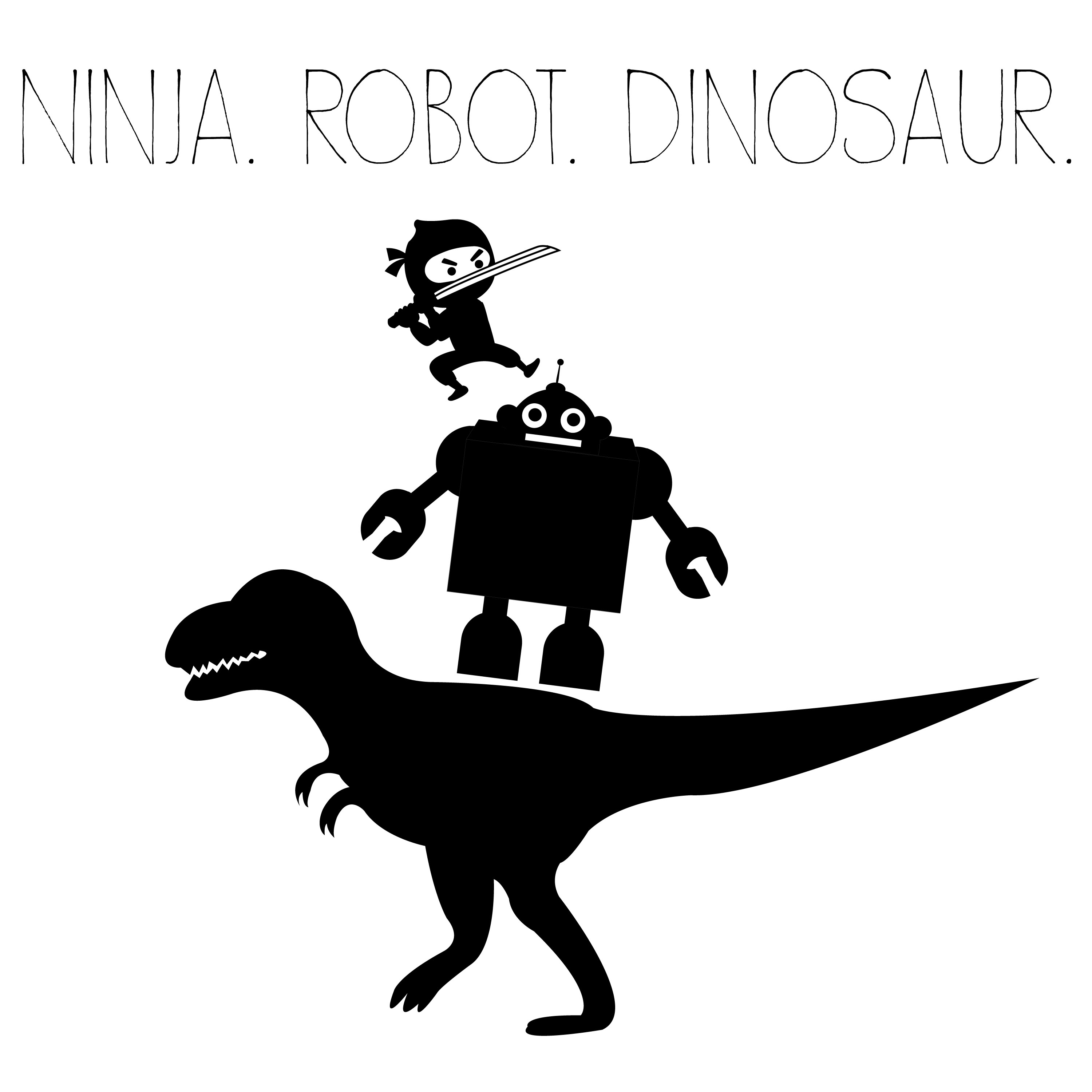 Ninja Robot Dinosaur