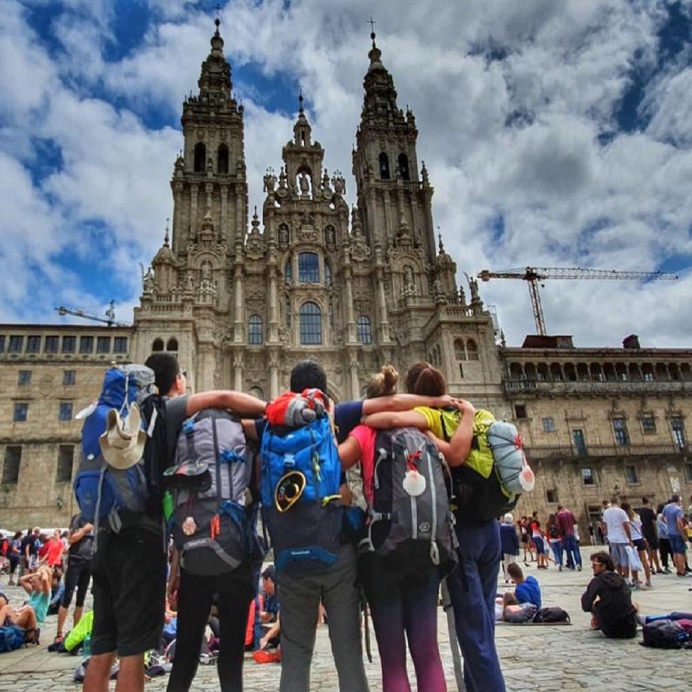 Daniel Peregrino Caminho de Santiago de Compostela