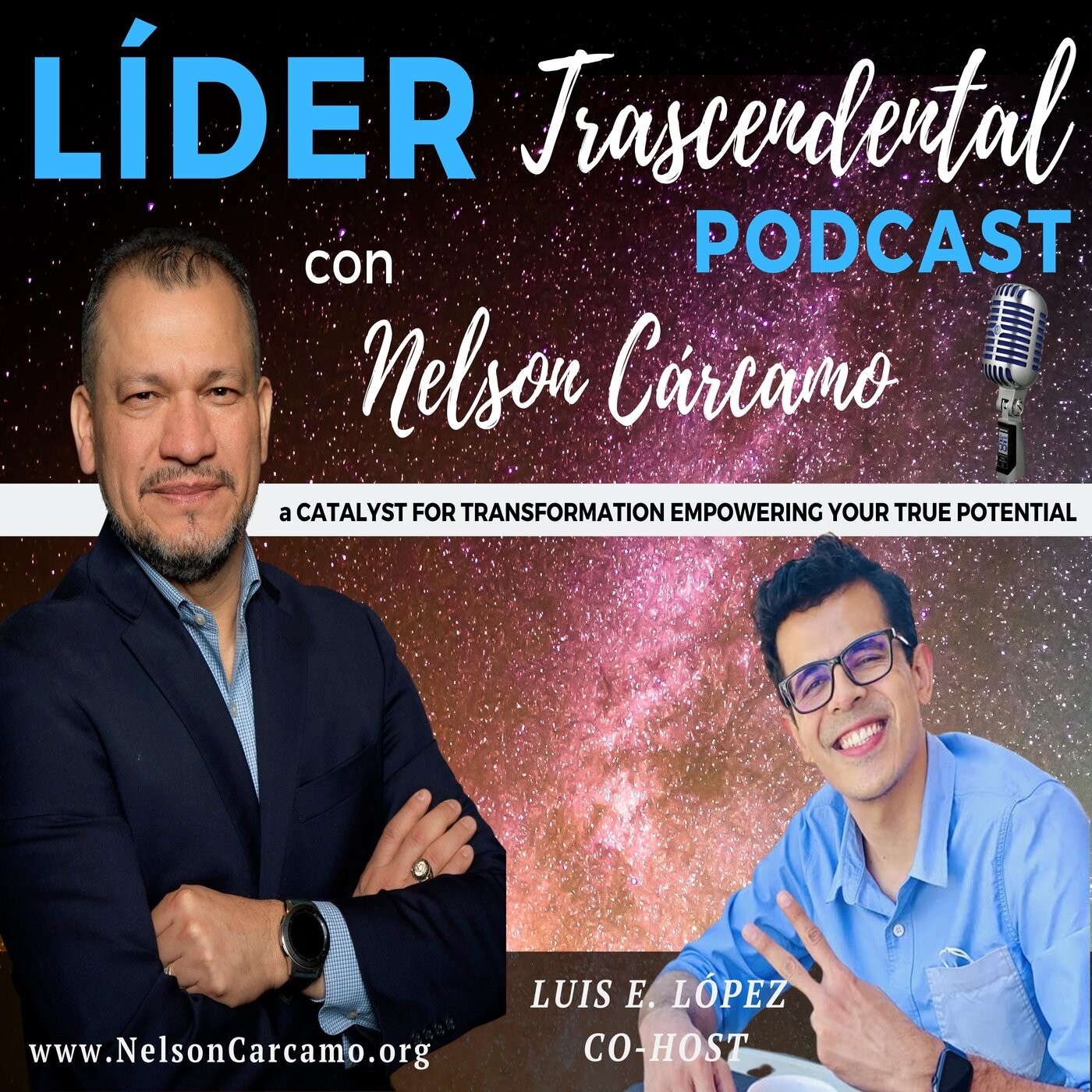 Líder TRASCENDENTAL Podcast con Nelson Cárcamo