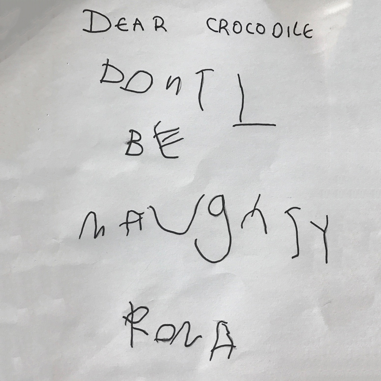 Dear Crocodile