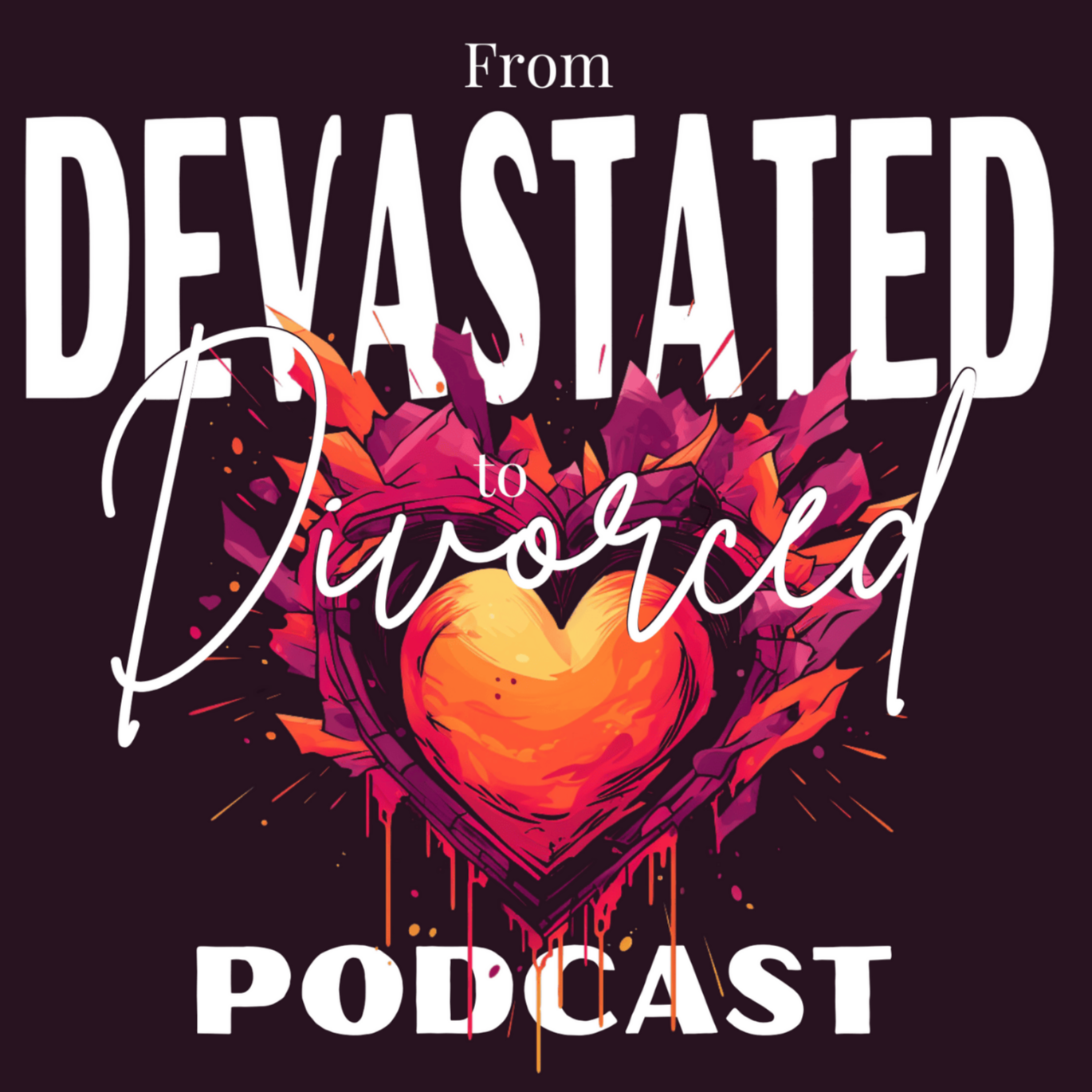 From DEVASTATED to DIVORCED: Your guide through the unwanted end of a marriage.