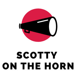 Scotty on the horn
