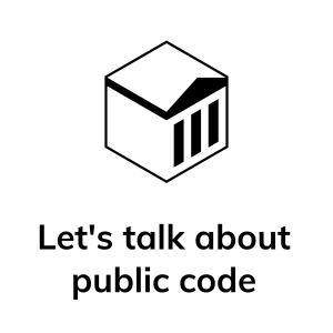 Let’s talk about public code