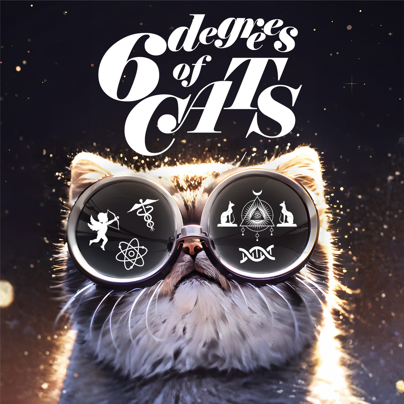 6 Degrees of Cats podcast show image
