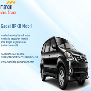 Gadai BPKB Mobil Cepat Bunga Rendah